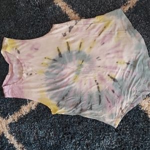 Tye dye tank top, size small